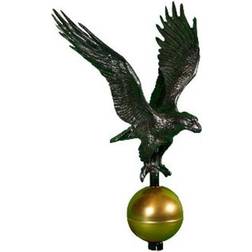 Montague Metal Products FP-2-SI Small Swedish Iron Flagpole Eagle
