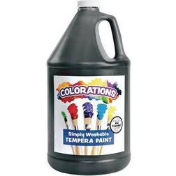 Colorations Gallon of Black Simply Washable Tempera Paint