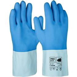 ProFit Super Blue Latex-Chemikalienschutzhandschuh Gr