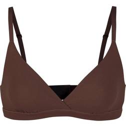 SKIMS Fits Everybody Crossover Bralette - Cocoa