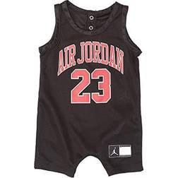 Nike Infant Jordan Jersey Romper - Black (656169-023)