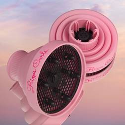 Rizos Curls Pink Collapsible Hair Diffuser for Drying Perfect Wash Go