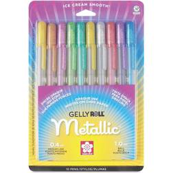 Sakura Gelly Roll Metallic Gel Pen 10-pack