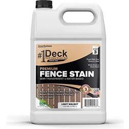 #1 Deck Premium Wood Fence Stain Semi-Transparent Fence Sealer