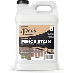 #1 Deck Premium Wood Fence Stain Semi-Transparent Fence