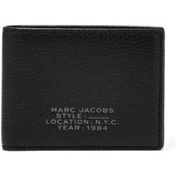Marc Jacobs The Leather Billfold Wallet in Black - Black Onesize