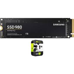 Samsung 980 PCIe 3.0 NVMe SSD 1TB with 1 Year Extended Warranty