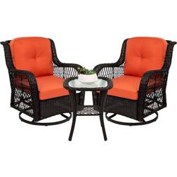 Best Choice Products Tempered Bistro Set
