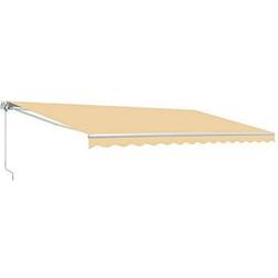Aleko AW13X10IVORY29 Retractable Patio 13 Awning Canopy
