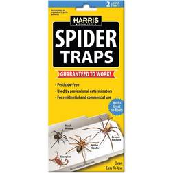 Harris Spider Glue Traps, Pesticide Free 2-Pack, Kills