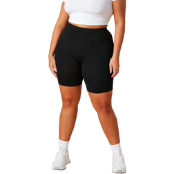 Fashion Nova Natalee Biker Shorts - Black