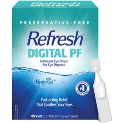 Refresh No plastic-lot of 2 digital pf lubricant eye drop