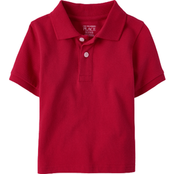 The Children's Place Baby And Toddler Boy's Uniform Pique Polo - Classicred