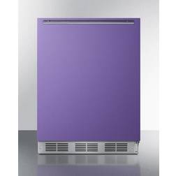 Summit 24 all-refrigerator for residential lavender Black