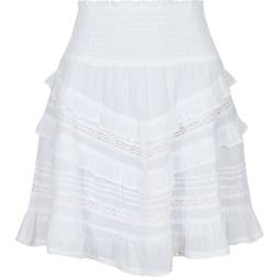 Neo Noir Donna S Voile Skirt - White