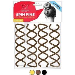 Spiral Spin Pins - 4 Pack Premium Spin