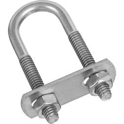 National Hardware 1/4 X 3/4 in. W X 2-1/2 in. L Coarse Zinc-Plated Stainless Steel U-Bolt