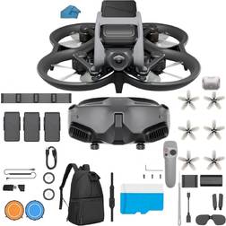 DJI Avata Pro-View Combo Goggles 2 With RC Motion 2 Flymore Kit, 3 batteries First-Person View Drone UAV Quadcopter with 4K Stabilized