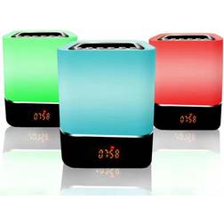 Color-Changing Wireless Speaker with Alarm Clock