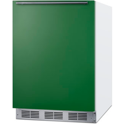 Summit 24' refrigerator-freezer Green, White