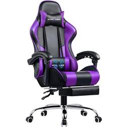 GTPLAYER Ergonomic Gaming Chair-Purple/black