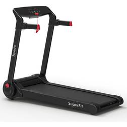 Goplus SuperFit 3HP Folding Electric Treadmill Running Machine Treadmill re