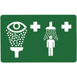 Speakman SGN3 Emergency Eyewash Shower Sign Displays Shower/Eye Wash