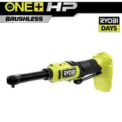 Ryobi one hp 18v brushless cordless 1/4 in. extended reach ratchet tool only