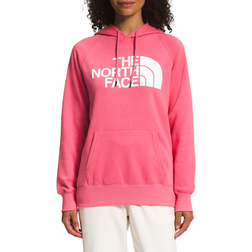 The North Face Women's Half Dome Pullover Hoodie - Cosmo Pink/TNF White