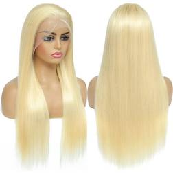 AILICEEHR 13x4 Straight Lace Front Wig 20 inch #613 Blonde