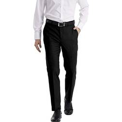 Calvin Klein Men's Slim-Fit Dress Pants Black Black