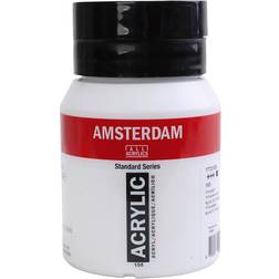 Amsterdam Standard Series Acrylic Jar Titanium White 500ml