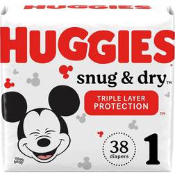 Huggies Snug & Dry Diapers Size 1 38pcs