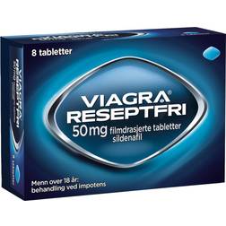 Viagra Reseptfri 50mg 8 st Tablett