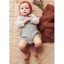 Sandnes Garn Basic Knee Socks - Babyull Lanett Brunrosa (2014-3544)