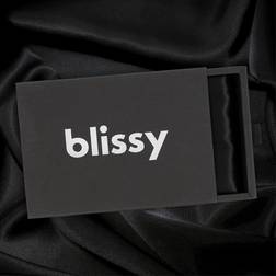 Blissy Mulberry Silk King Pillow Case Black