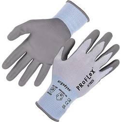 Ergodyne Proflex 7025 PU-Coated Cut-Resistant Gloves, Large, Blue