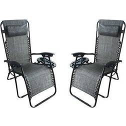 Bellini Zero Gravity Recliner/Lounger with Cup Holder Armchair