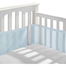 BreathableBaby Mesh Liner for Cribs, 4-Sides, Classic 3mm Light