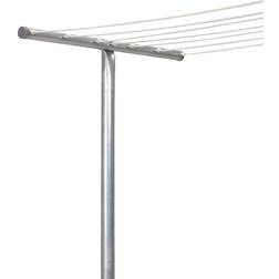 Household Essentials T2075-1 Galvanized Steel One-Piece Pole Clothesline T-Post