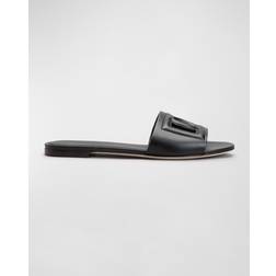Dolce & Gabbana Bianca Interlock Slide Sandal