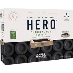 & Flavor HERO Pods Charcoal Grill Pod 2 Pack Refill