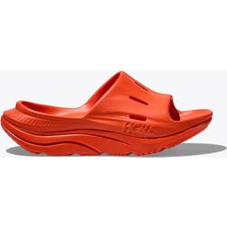 Hoka Recovery Slide Shoes in Vibrant Orange/Vibrant Orange, 11/W