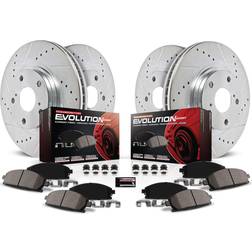 Power Stop Front and Rear K6480 Brake Kit