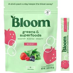 Bloom Nutrition Super Greens Powder Smoothie Mix 15