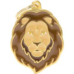 MyFamily Lion z001 animal personalised id tag key ring