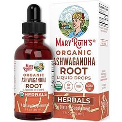 Organics Organic Ashwagandha Root Liquid Drops 1