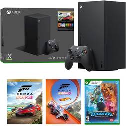 Microsoft Xbox Series X 1TB SSD Forza Horizon 5 Bundle Minecraft Legend Deluxe Edition
