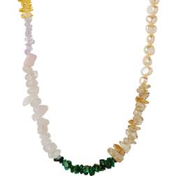 Stine A Crispy Coast Necklace Pacific Colors with Pearls & Gemstones Halskette Multi One