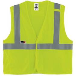 Ergodyne GloWear 8260FRHL Class FR Modacrylic Vest, Lime, 4XL/5XL